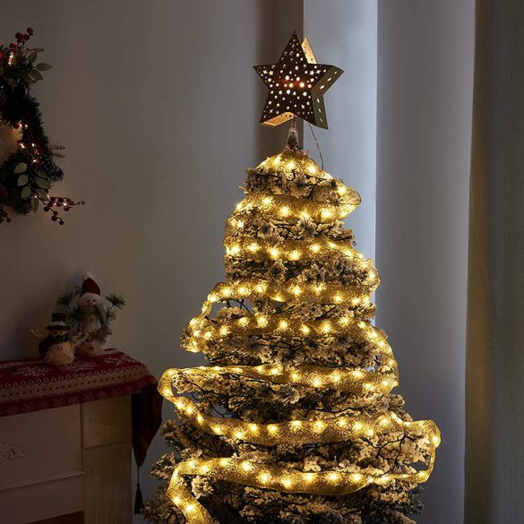 Bandă LED de Crăciun, ornament de brad 3 m
