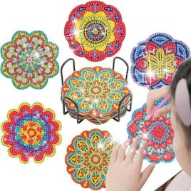 Set de pictură cu diamante Mandala