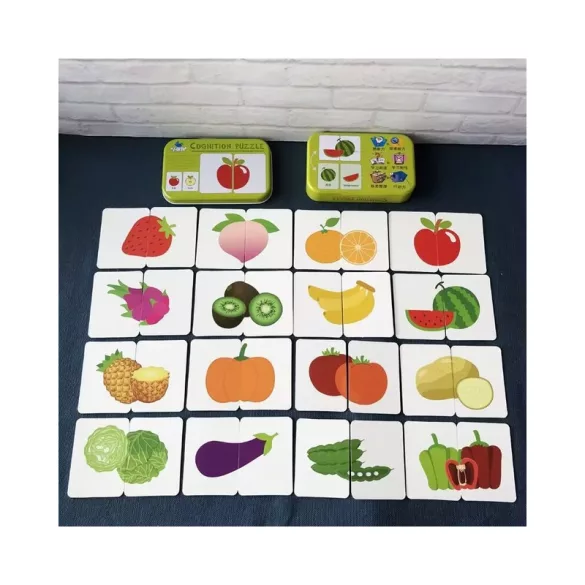 Joc de cărți puzzle pentru dezvoltarea abilităților