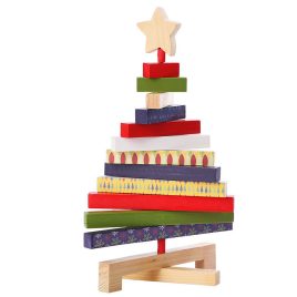 Decorațiune brad de Crăciun din lemn