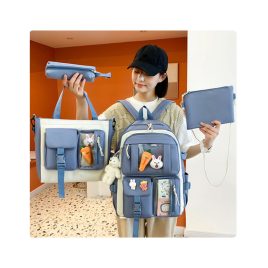 Set 4 buc. ghiozdan școlar