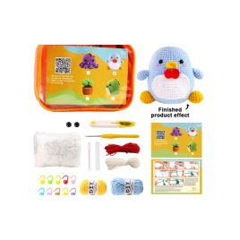 Set de croșetat pentru începători pinguin