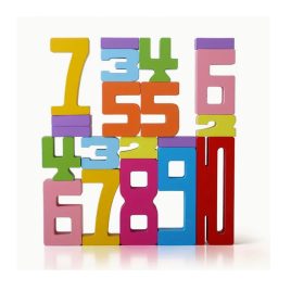   Cărămizi educative și distractive pentru construit numere, 20 buc.
