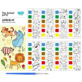 Carte de pictură portabilă cu acuarele