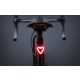 Lumina de coadă a bicicletei, lampă de bicicletă, lampă de bicicletă condusă de bicicletă