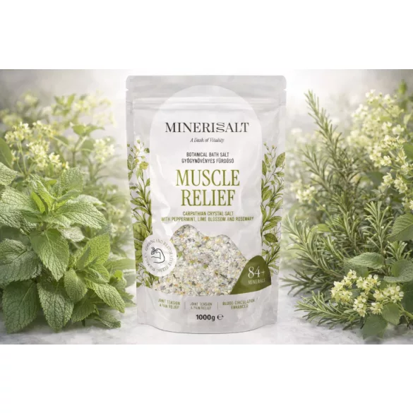 Minerisalt sare de baie 1000 grame Relaxant muscular