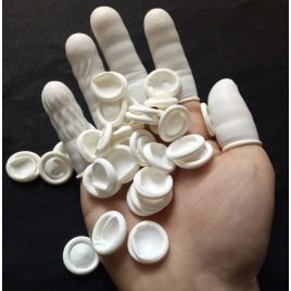 100 buc Protecție deget din cauciuc