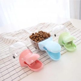 Linguriță pentru hrănirea animalelor mici cu rațe