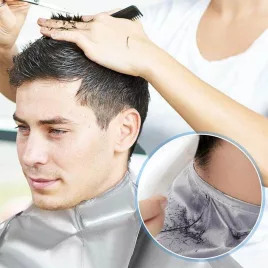   Pelerină de tuns, Pelerină de bărbierit, Pelerină pentru prins părul