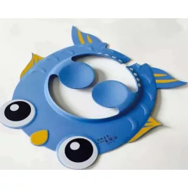   Căciulă de spălat părul pentru copii, Vizieră de baie sigură cu mărime ajustabilă