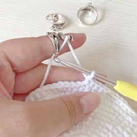 Inel pentru croșetat, inel pentru tricotat