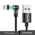 Cablu magnetic dublu 360°