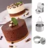 Formă pentru prăjituri (Mousse) din oțel inoxidabil