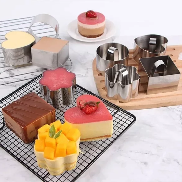 Formă pentru prăjituri (Mousse) din oțel inoxidabil
