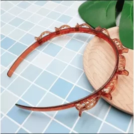 Bentiță de păr cu clipsuri de fixare