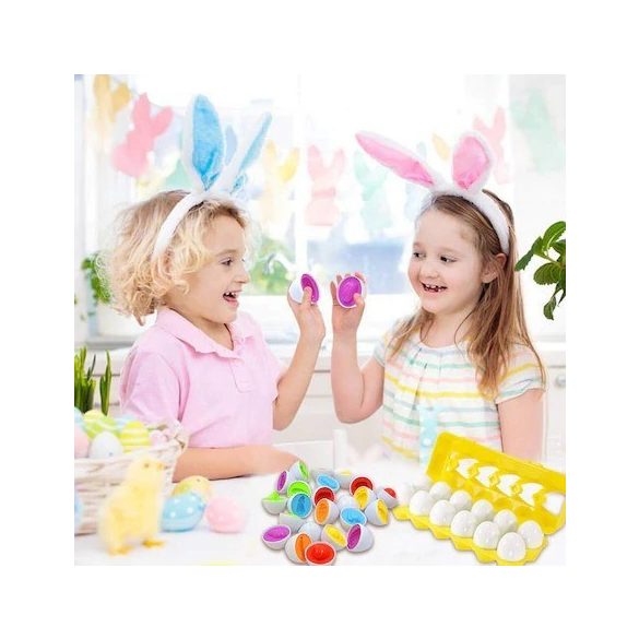 Set de jocuri educative cu 12 ouă