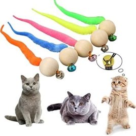 Jucărie șarpe pentru pisici