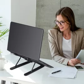 Suport laptop reglabil din aluminiu