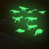 Dinosaur decorațiuni de perete iluminate (9 buc)