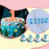 Formă fondant ABC pentru decorarea torturilor