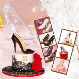   Formă de decor tort pantof cu toc, fondant, formă de ciocolată