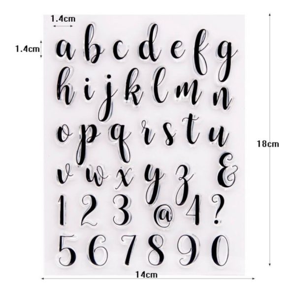 Formă decorativă din silicon pentru torturi și deserturi ABC