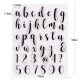 Formă decorativă din silicon pentru torturi și deserturi ABC