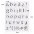 Formă decorativă din silicon pentru torturi și deserturi ABC