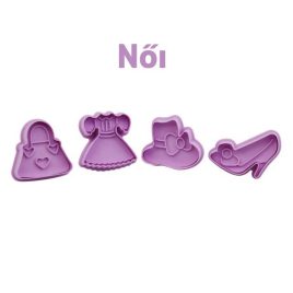 Set 4 forme de biscuiți 3D