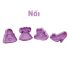 Set 4 forme de biscuiți 3D