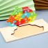 Puzzle de lemn cu numere pentru copii