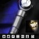 Lanternă LED rotativă 360° cu prindere magnetică