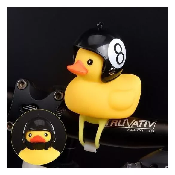 Rață de cauciuc Lumină de bicicletă și Claxon