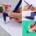 Cuțit artistic decorativ, Cuțit de tăiat hârtie cu cap rotativ