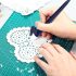 Cuțit artistic decorativ, Cuțit de tăiat hârtie cu cap rotativ