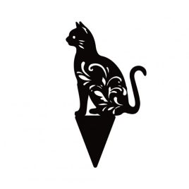 Decorațiune de grădină cu pisici