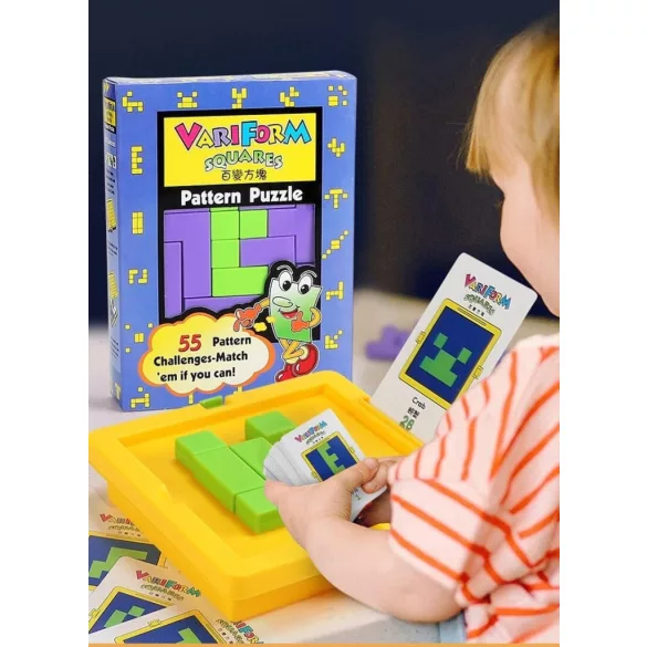 Set puzzle logică (cu 55 de carduri model)