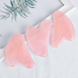 Piatra gua sha pentru masaj facial