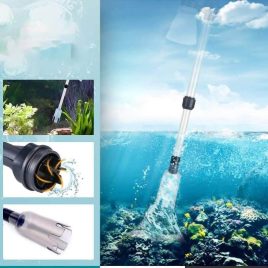   Curățător acvariu, aspirator electric pentru pietriș acvariu