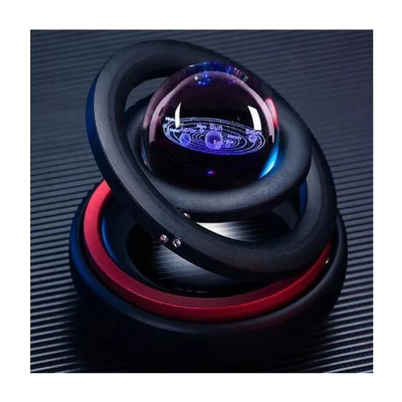Parfum Auto Rotativ cu Energie Solară