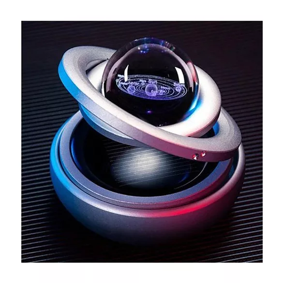 Parfum Auto Rotativ cu Energie Solară