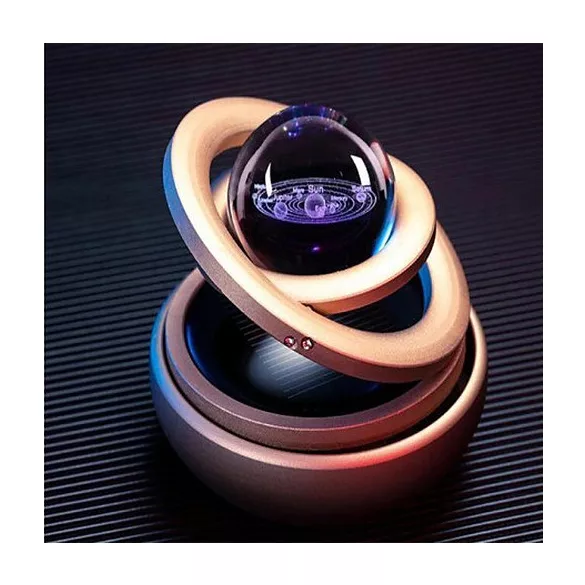 Parfum Auto Rotativ cu Energie Solară