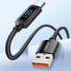 Essager cablu de încărcare rapidă USB Type C 7A, set de 3 bucăți