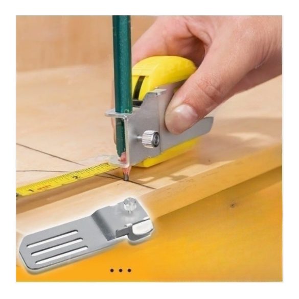 Ruletă cu margine și suport pentru creion