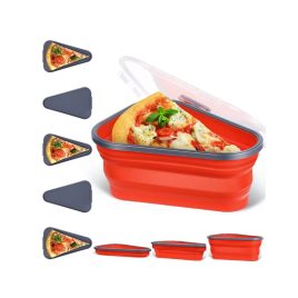   Suport pliabil pentru felii de pizza, potrivit pentru microunde