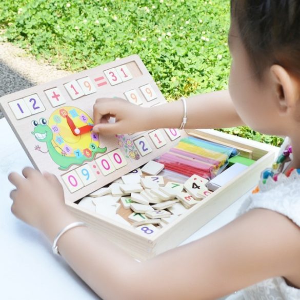 Joc educativ, jucărie din lemn, joc didactic