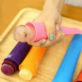 Formă din silicon pentru înghețată, set de 3 bucăți