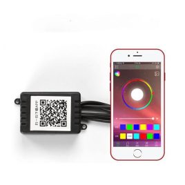 Iluminare LED auto pentru interior (control prin aplicație)