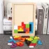 Puzzle din lemn, Tetris din lemn