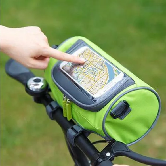 Geantă multifuncțională pentru ghidon de bicicletă